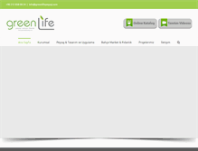 Tablet Screenshot of greenlifepeyzaj.com